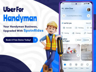 Build Your Uber For Handyman App With SpotnRides